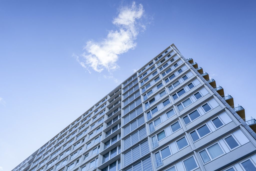 Residential apartment building requiring a landlord fire risk assessment to identify fire hazards, assess communal areas, and support ongoing fire safety compliance.